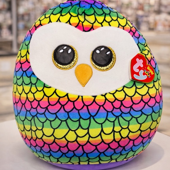 Ty Other - Ty Rainbow Owl Plush Toy 13”